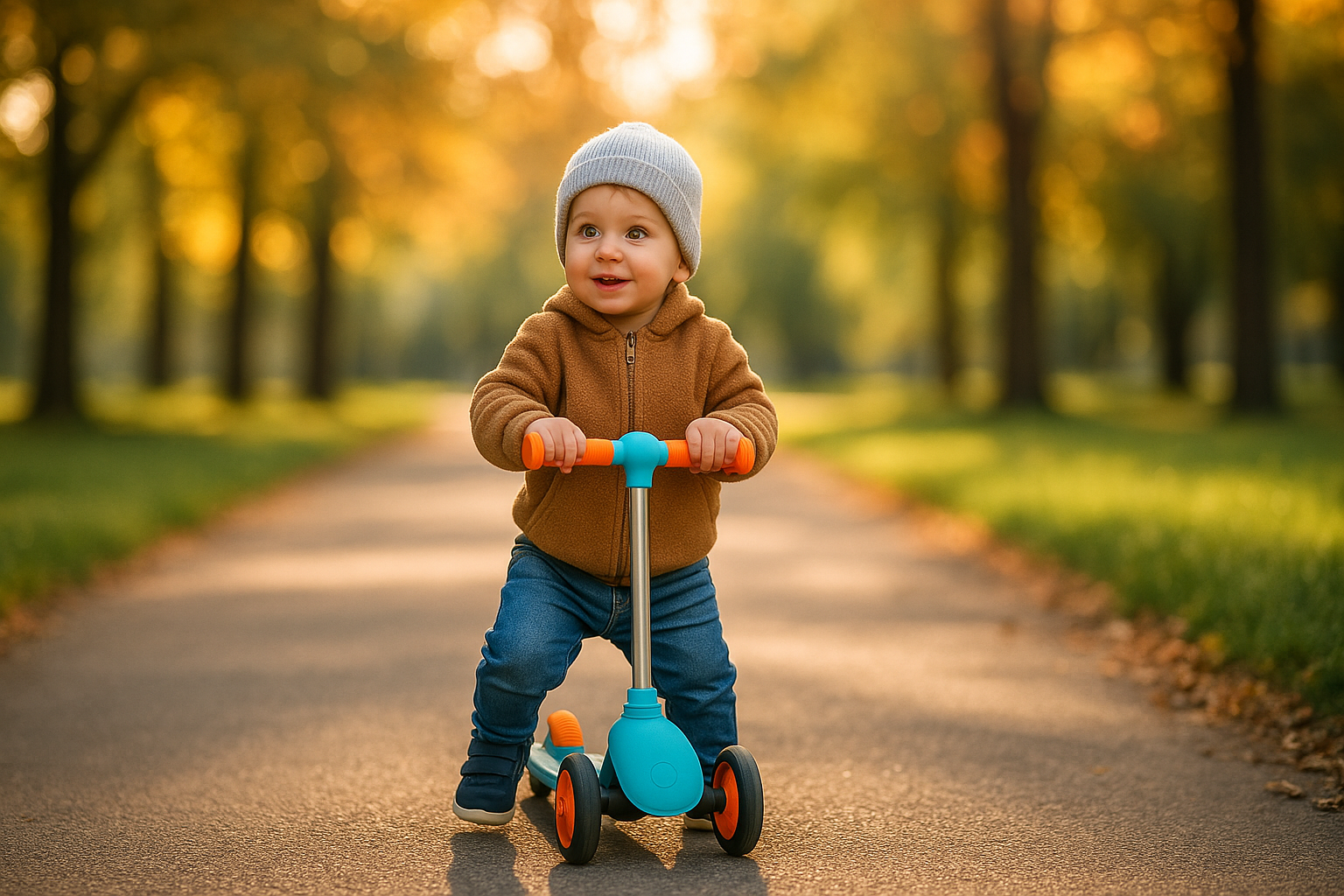 Ce trotinetă este potrivită pentru un copil de doi ani?