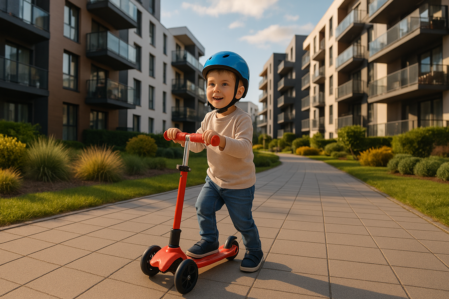 Ce trotinetă este potrivită pentru un copil de patru ani?