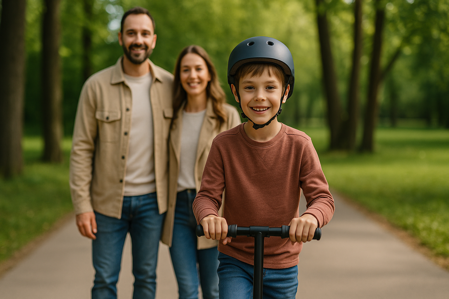 Ce trotinetă este potrivită pentru un copil de opt ani?