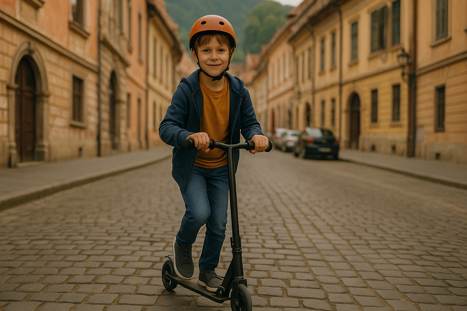 Ce trotinetă este potrivită pentru un copil de nouă ani?