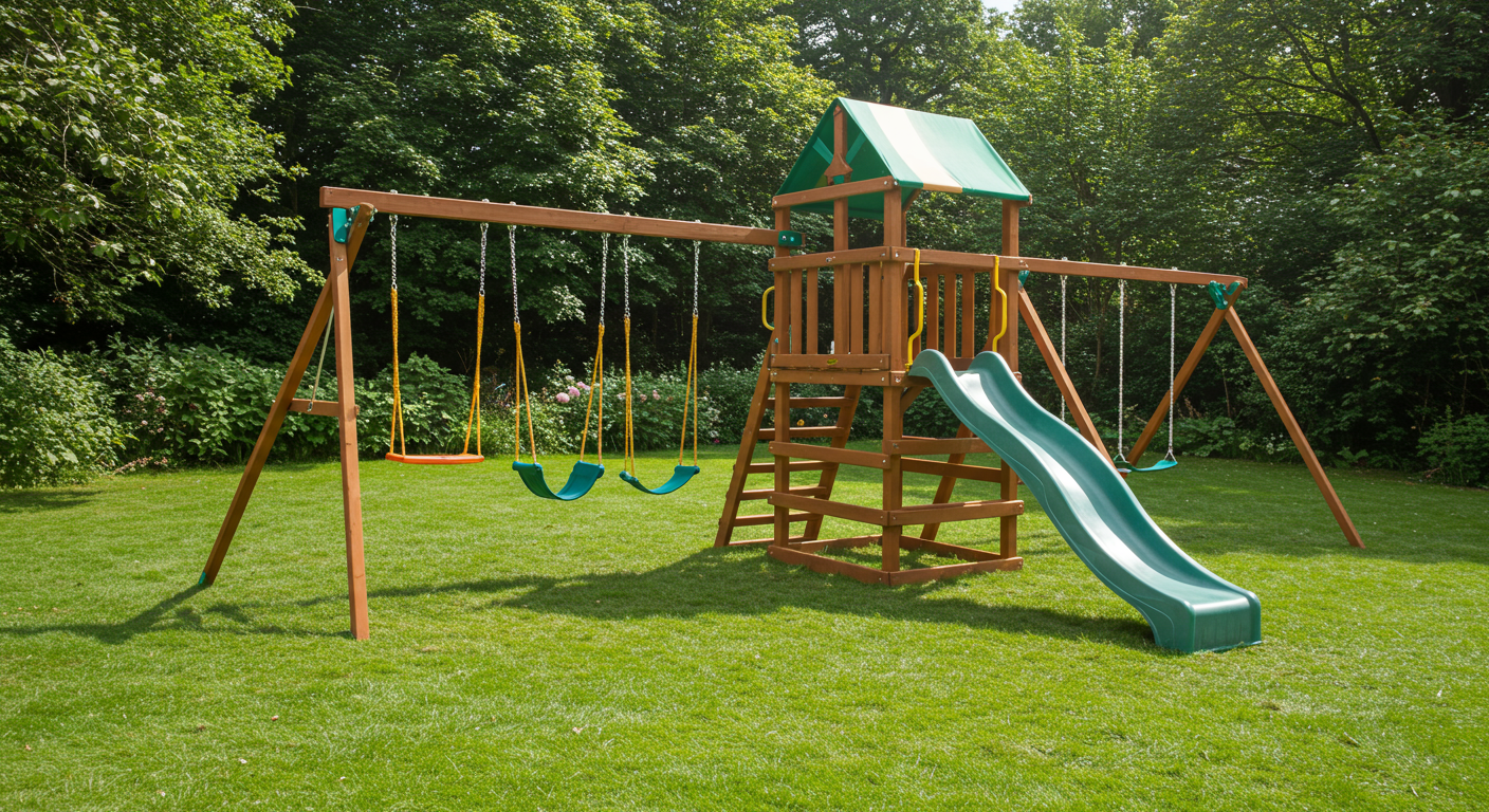 Ce este un leagăn cu tobogan?