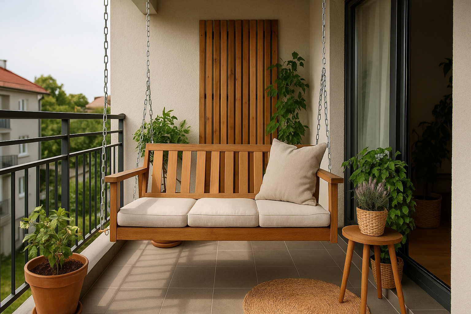 Leagăn pentru balcon