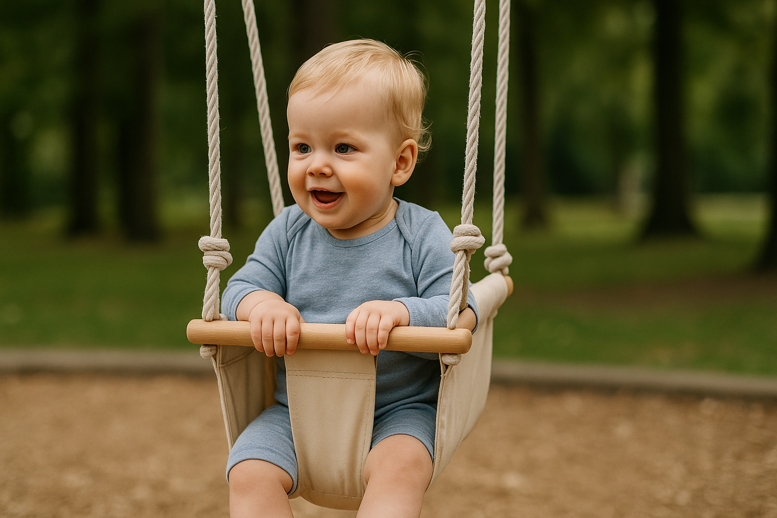 Leagăn pentru un copil de un an