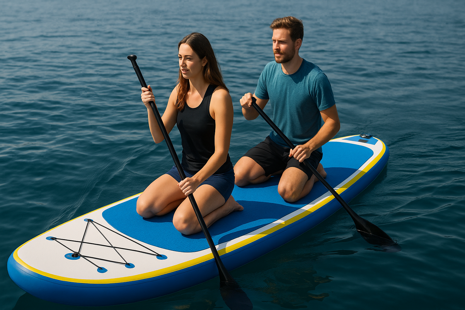 Placă de SUP pentru două persoane