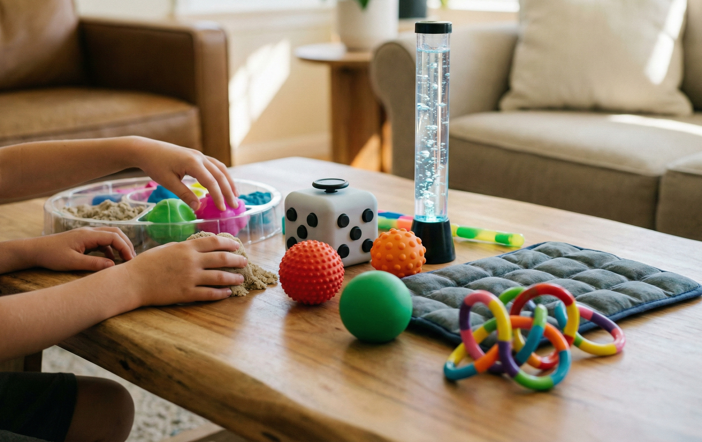 Jucării senzoriale pentru un copil de 10 ani