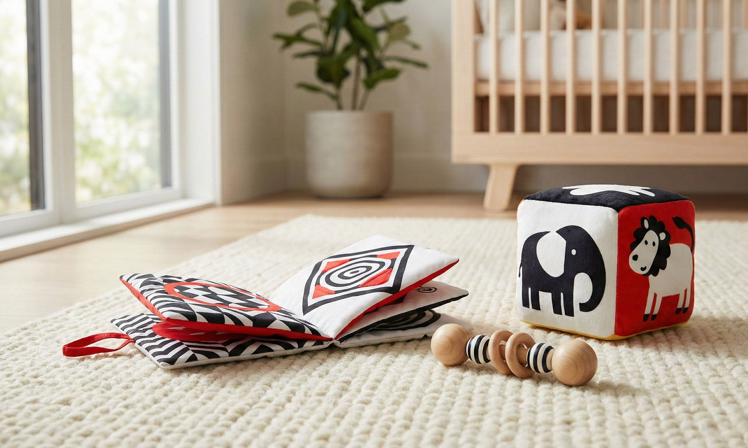 Jucăriile contrastante