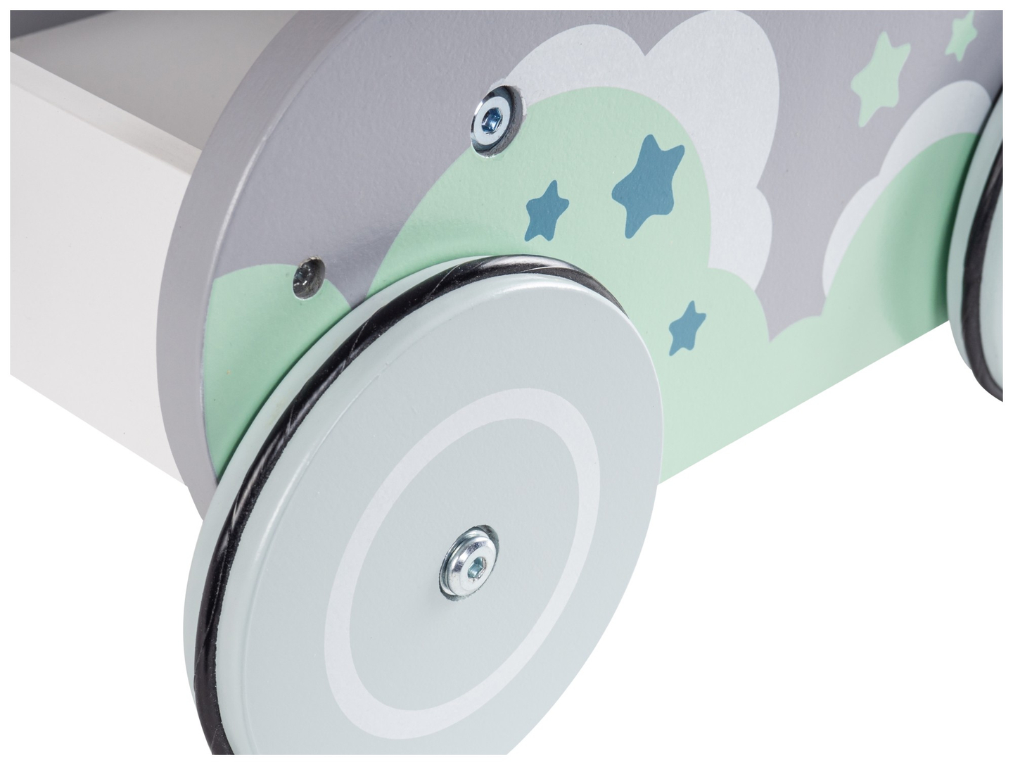 Cărucior de lemn pentru cărucior de lemn