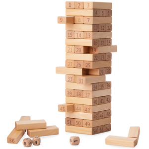 Blocuri - joc arcade din lemn Tower - Numerele