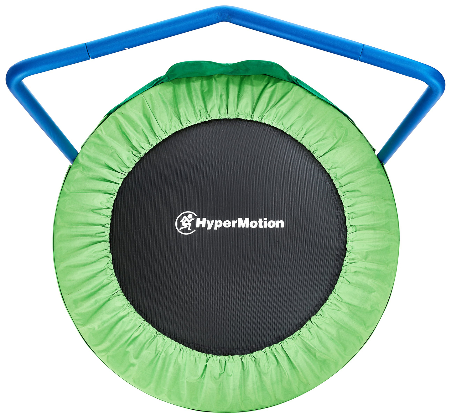 Frog - mini trambulină pentru copii - cu mâner - max 50 kg - 91 cm - pentru casă și grădină