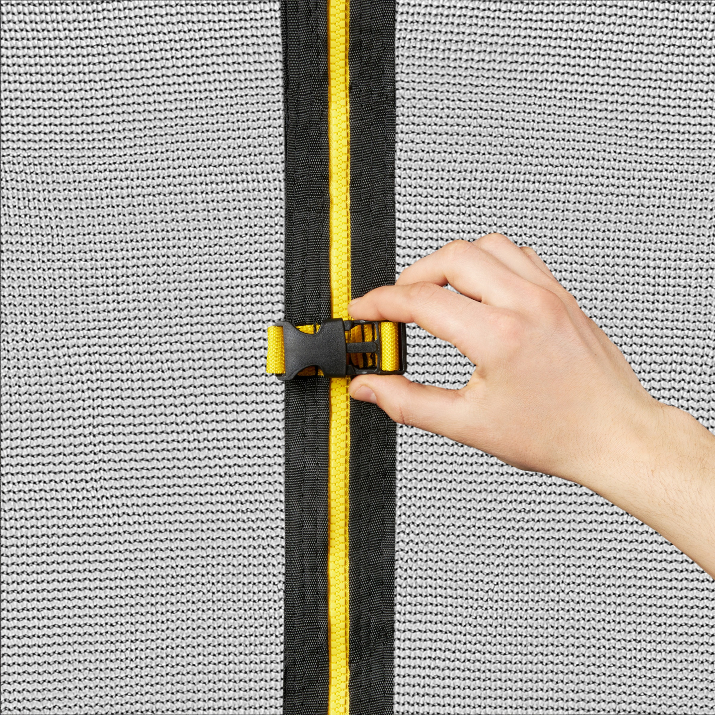 Trambulina de gradina XXXL pentru copii HyperMotion - 487 cm 16FT - cu scara si plasa interioara - pentru casa si gradina - 150kg max