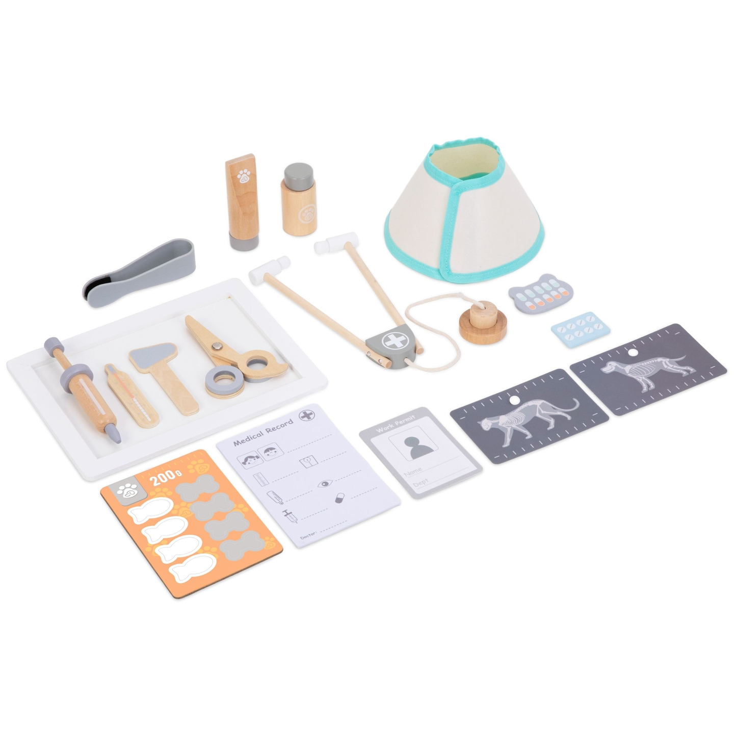 Spital de animale - set din lemn