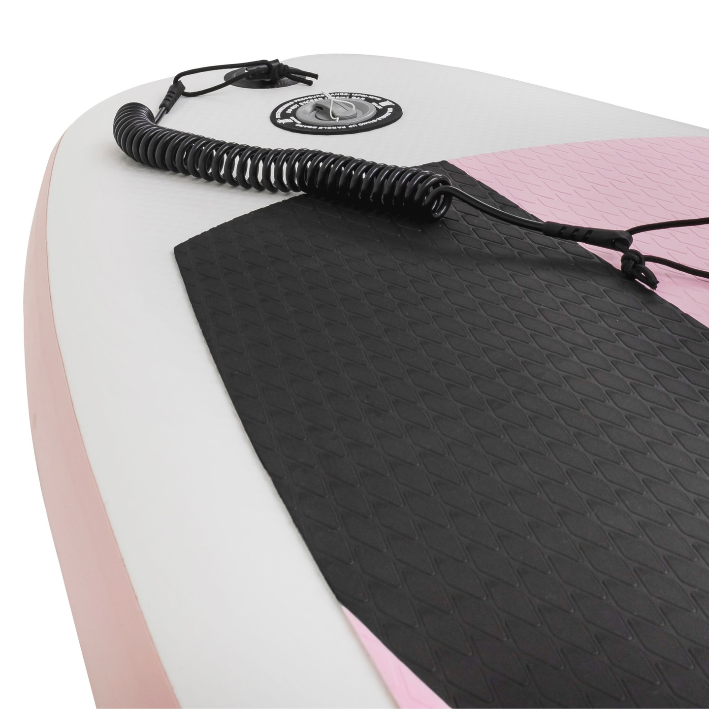 Placa de SUP gonflabila pentru copii Stand Up Paddle 215cm cu vasla - HyperMotion WAVE BOOST PINK 215
