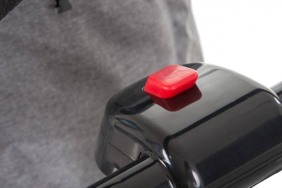 Tobi Velar tricicleta + folie de ploaie - gri