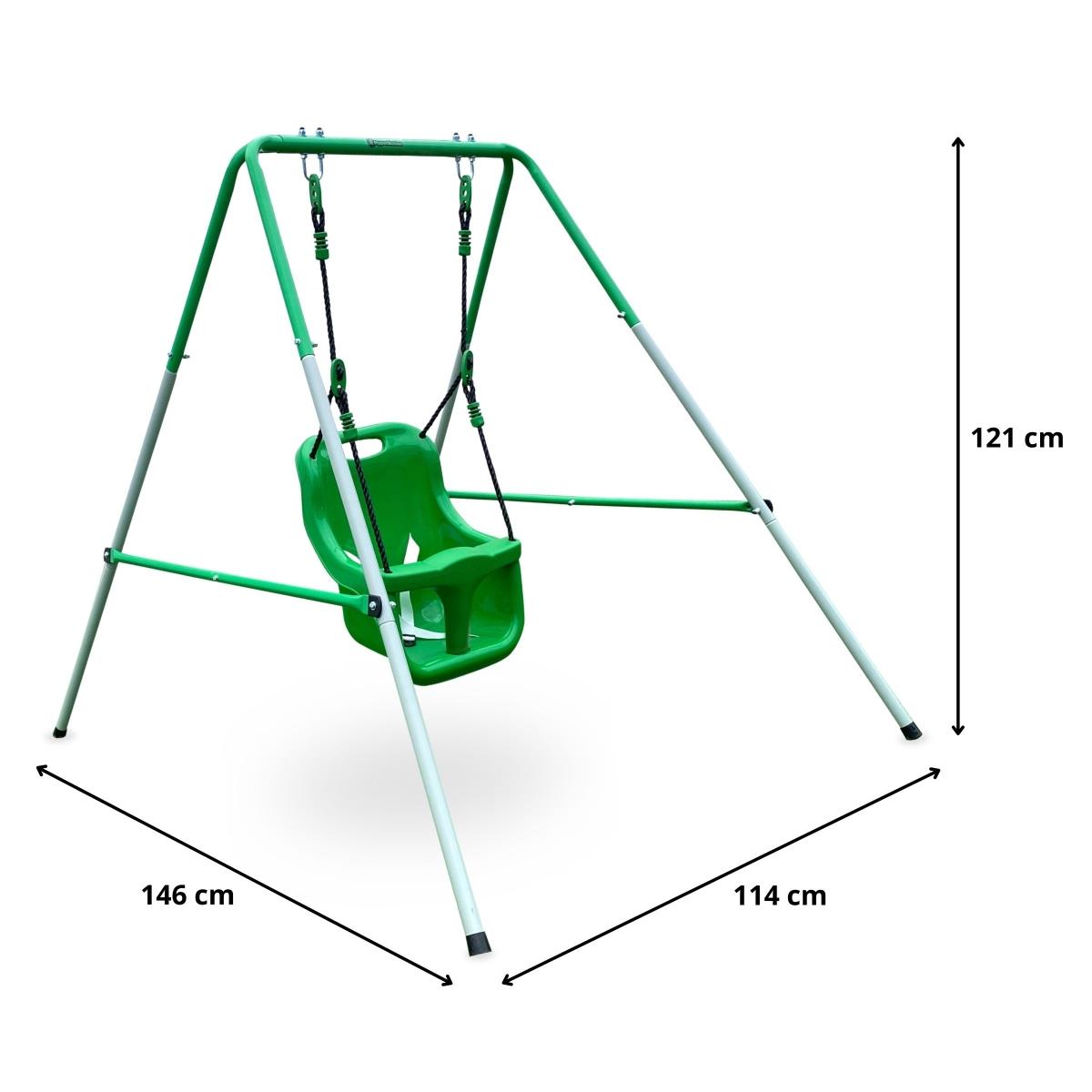 Leagăn pentru bebeluși și copii mici cu centură de siguranță