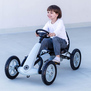 EVOQUE kart cu pedale pentru copii de 5-8 ani - gri
