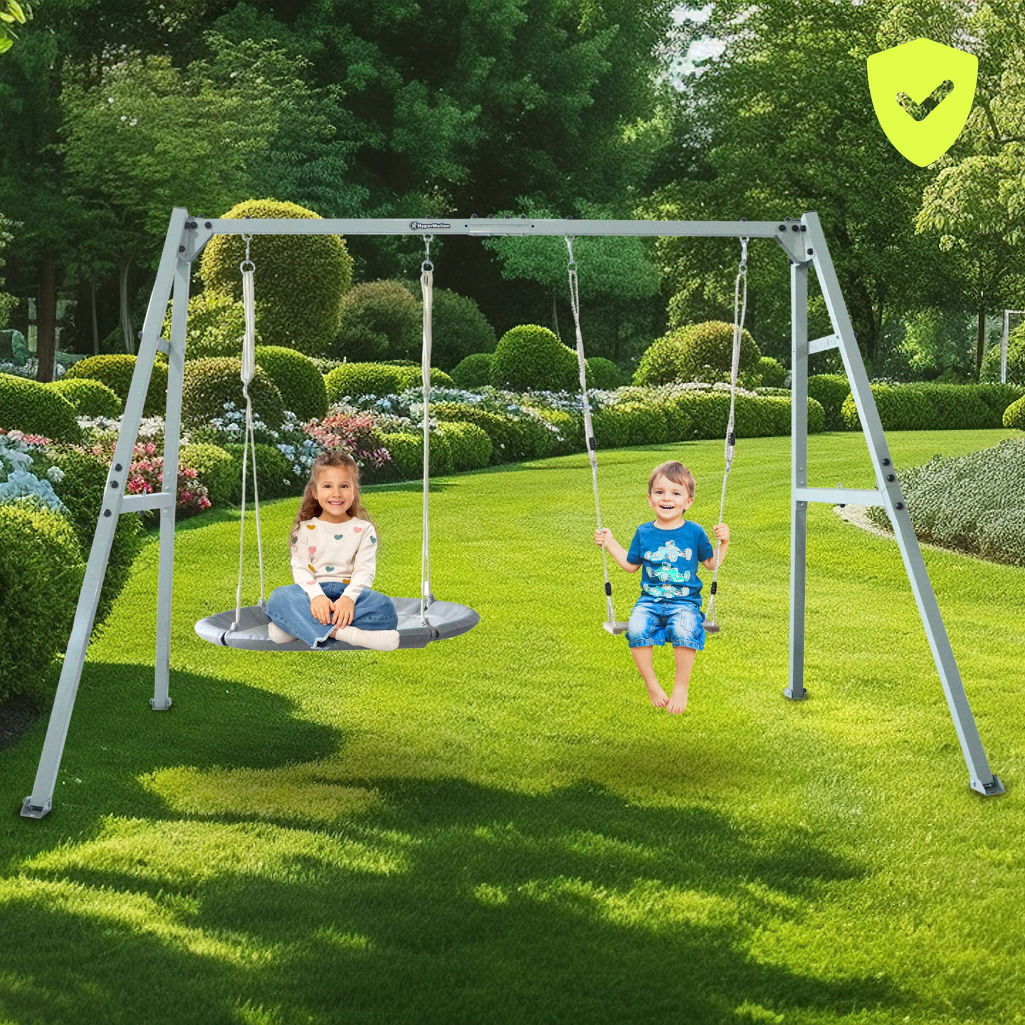 Cadru din oțel pentru leagăn de grădină sau hamac