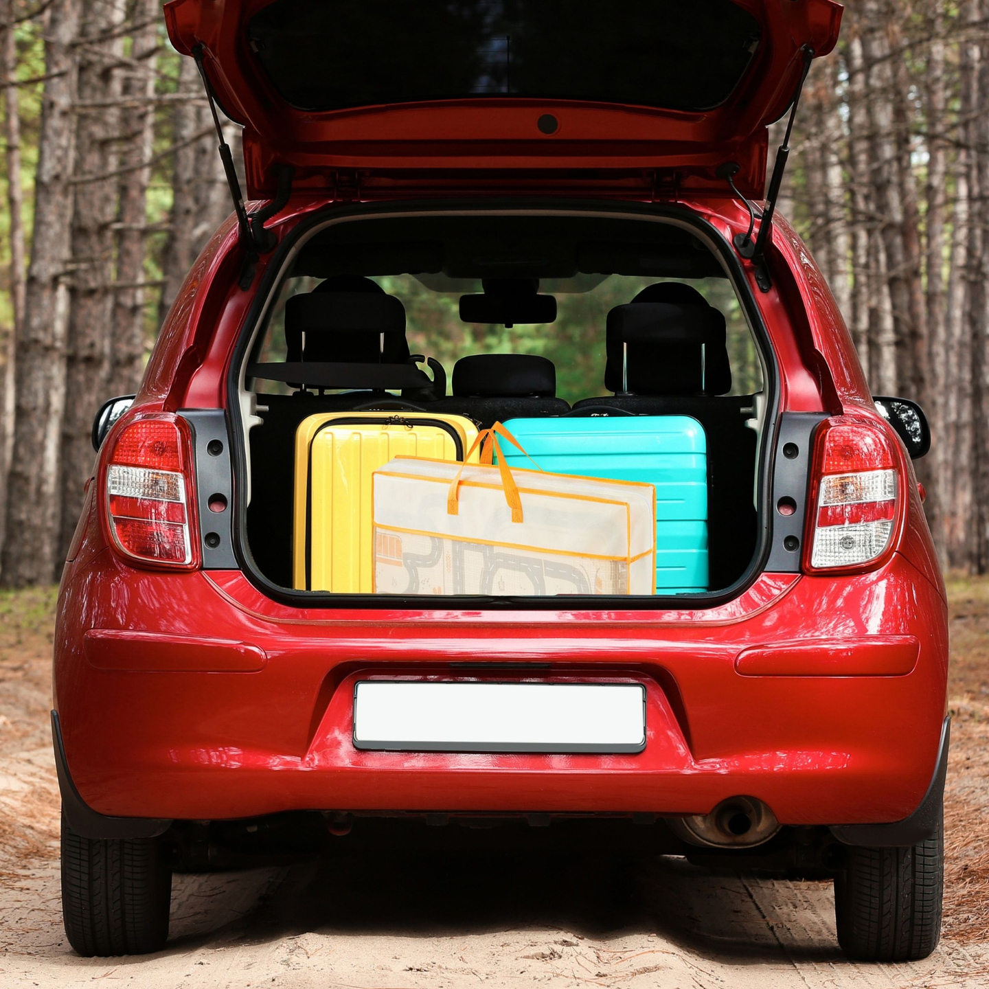 Covoraș de spumă pliabil pe două fețe 180 x 120 x 1cm - Magic Forest/Autumn Streets - boho