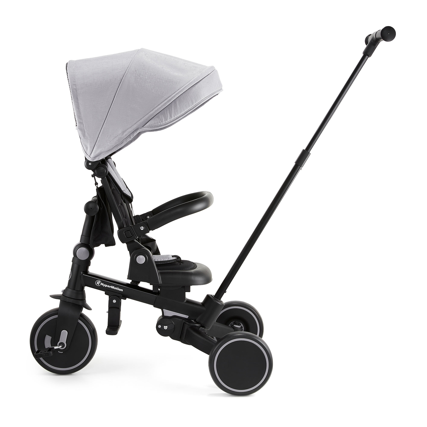 Triciclu multifuncțional 8in1 TOBI FOREST - gri