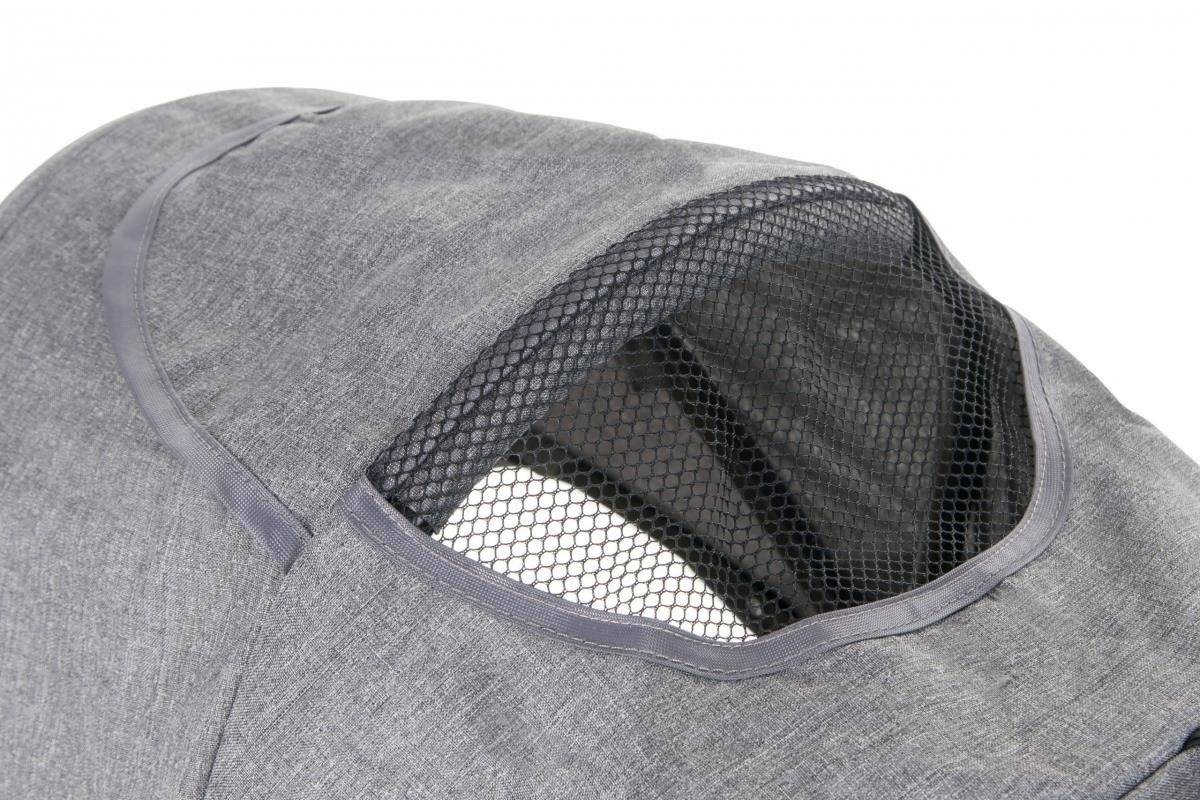 Tobi Velar tricicleta + folie de ploaie - gri