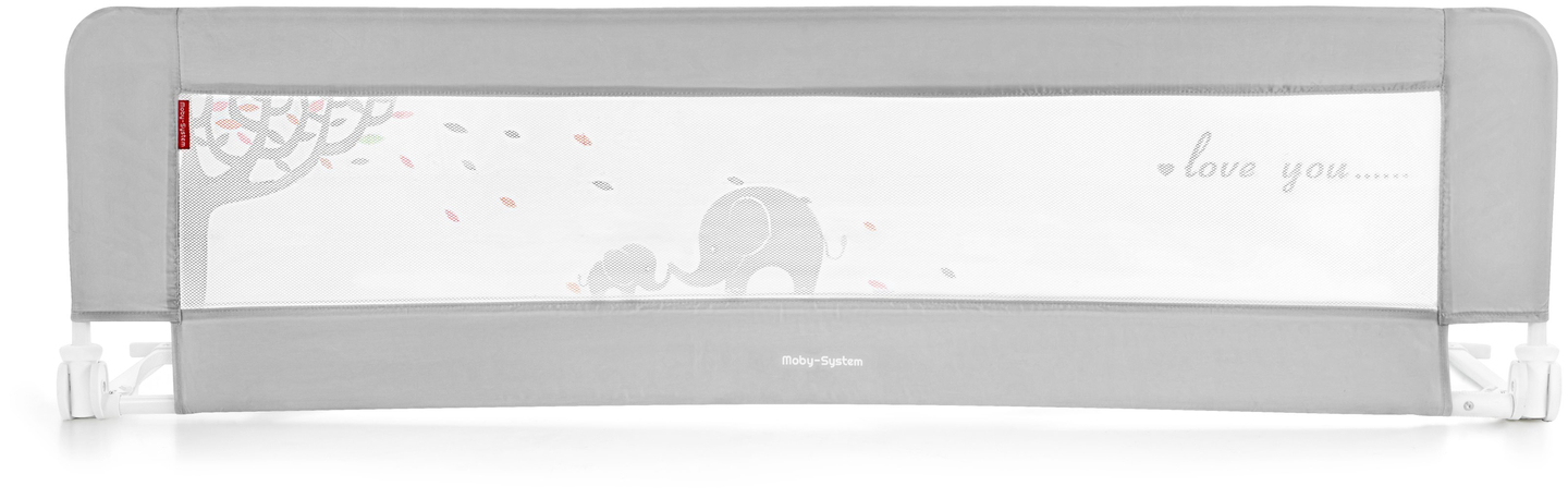 Barieră de siguranță pentru pat - Bară de pat - Gri