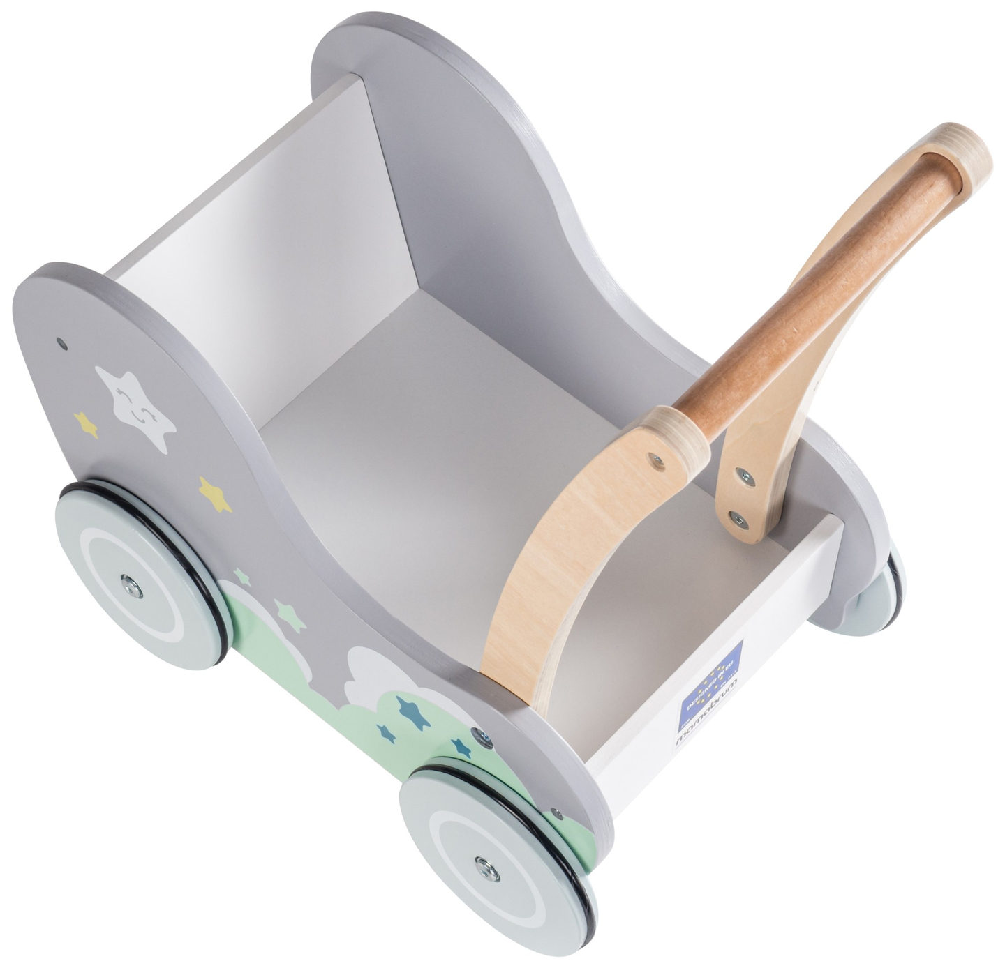 Cărucior de lemn pentru cărucior de lemn