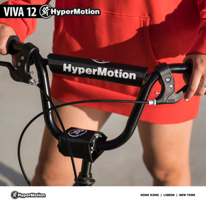 Trotinetă HyperMotion VIVA 12 (roți cu pompă de 30 cm) - Negru