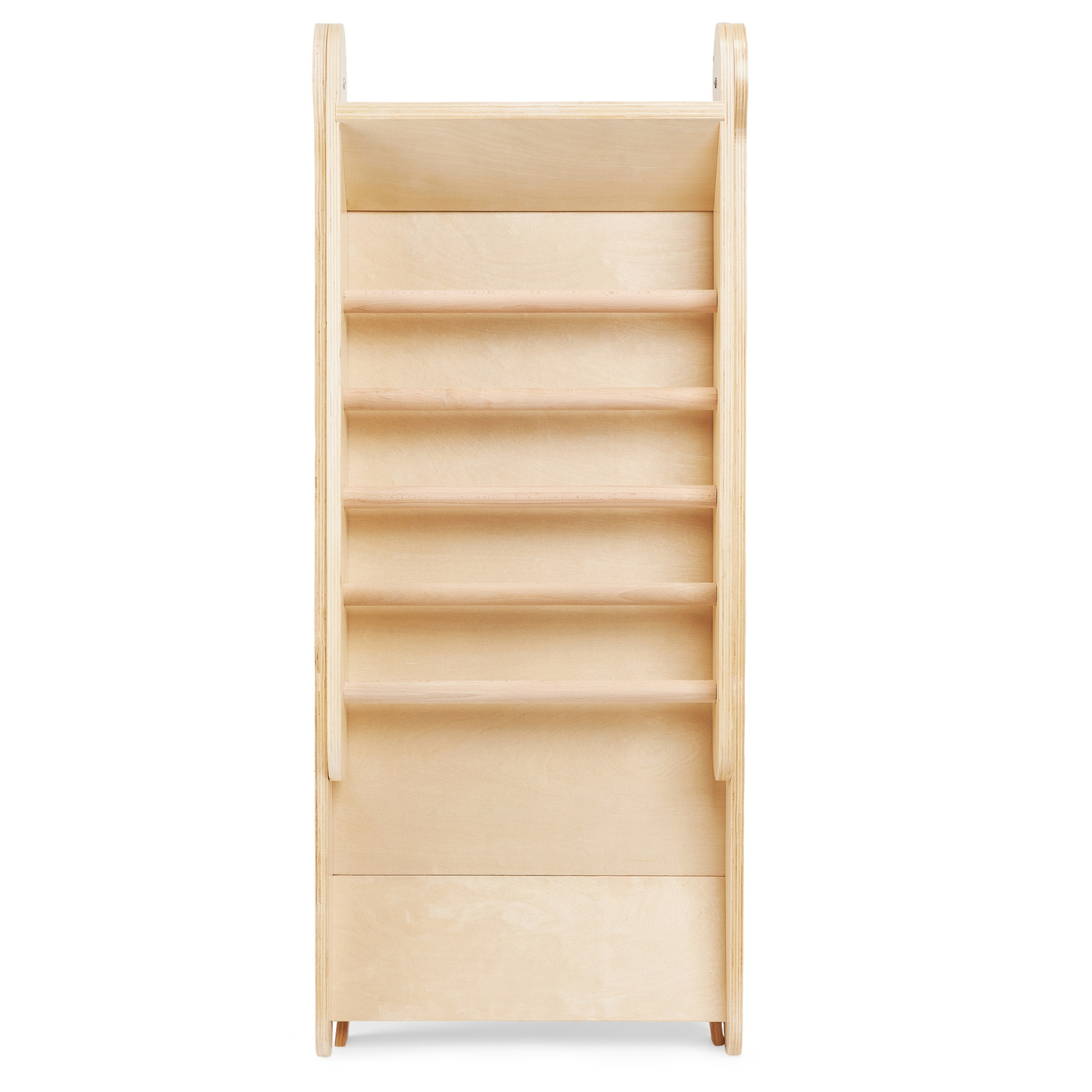 Tobogan din lemn cu scară pentru copii