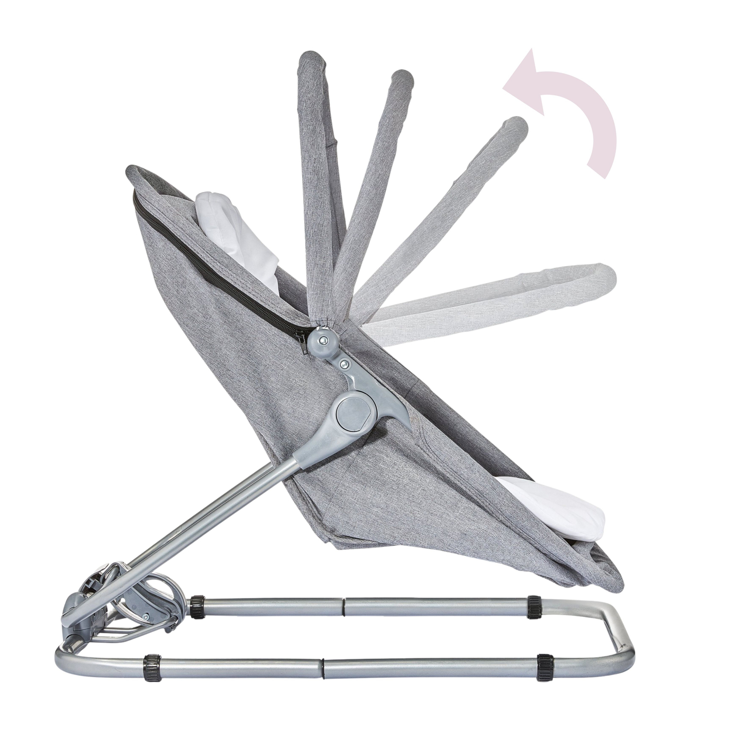 Șezlong + Scaun de flotabilitate + Pătuț 3 în 1 - Moby-System MILA