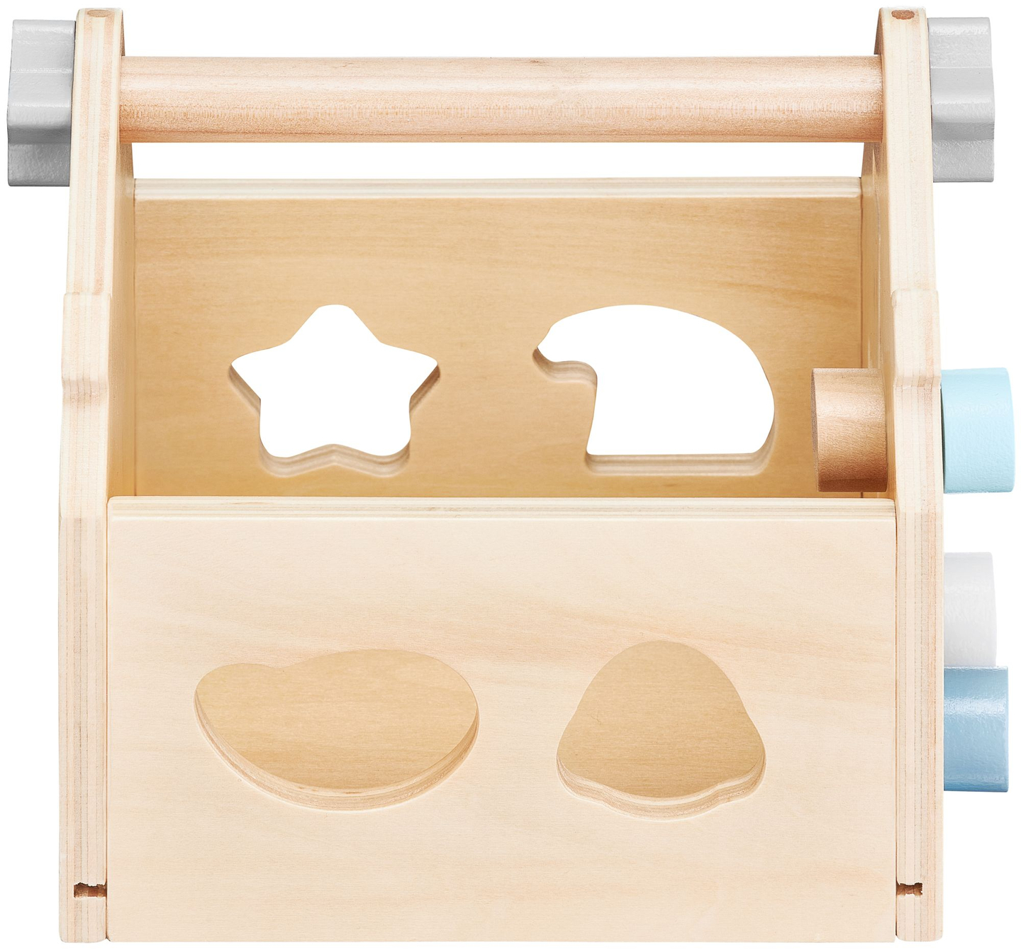 Sorter - casă educațională din lemn cu blocuri