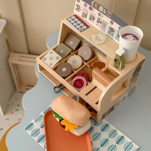 Sandwich bar din lemn - restaurant