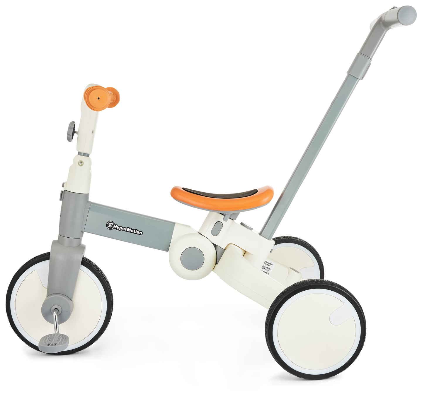 Tobi ROCKET - Tricicletă pentru copii, bicicletă de fond, călăreț - împingător - 5 în 1 de la HyperMotion