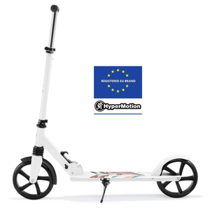 Scuter cu două roți pentru adulți tineri - cu amortizor - Hypermotion CITY SWIFT Winter Fox - 100kg