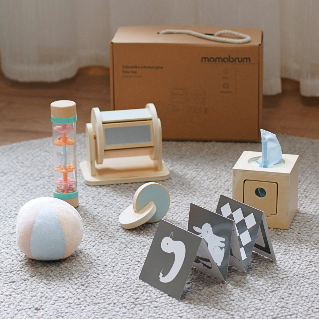 Set de jucării Montessori pentru copii mici 0-6 luni