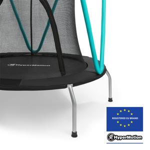 Trambulina menta 137cm cu plasa de protectie - pentru copii 3-8 ani - pentru casa si gradina