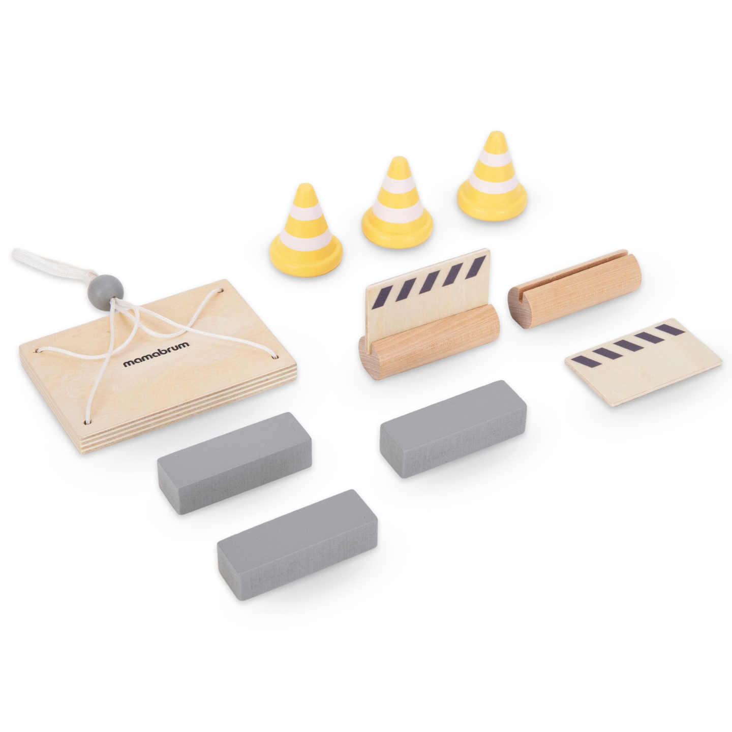 Șantier de construcții din lemn cu macara mobilă mare și vehicule, macara turn