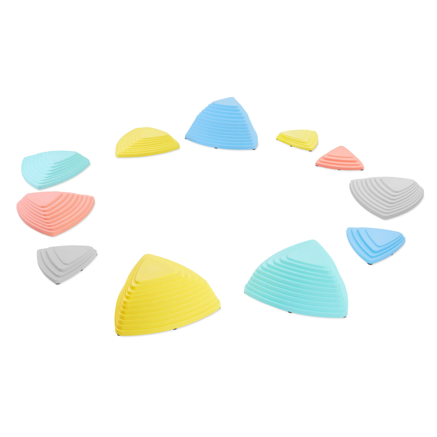 Pietre de echilibrare colorate - 11 bucăți