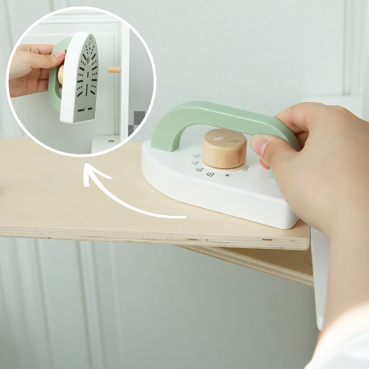 Bucătărie interactivă cu mașină de spălat rufe, mașină de spălat vase și tablă