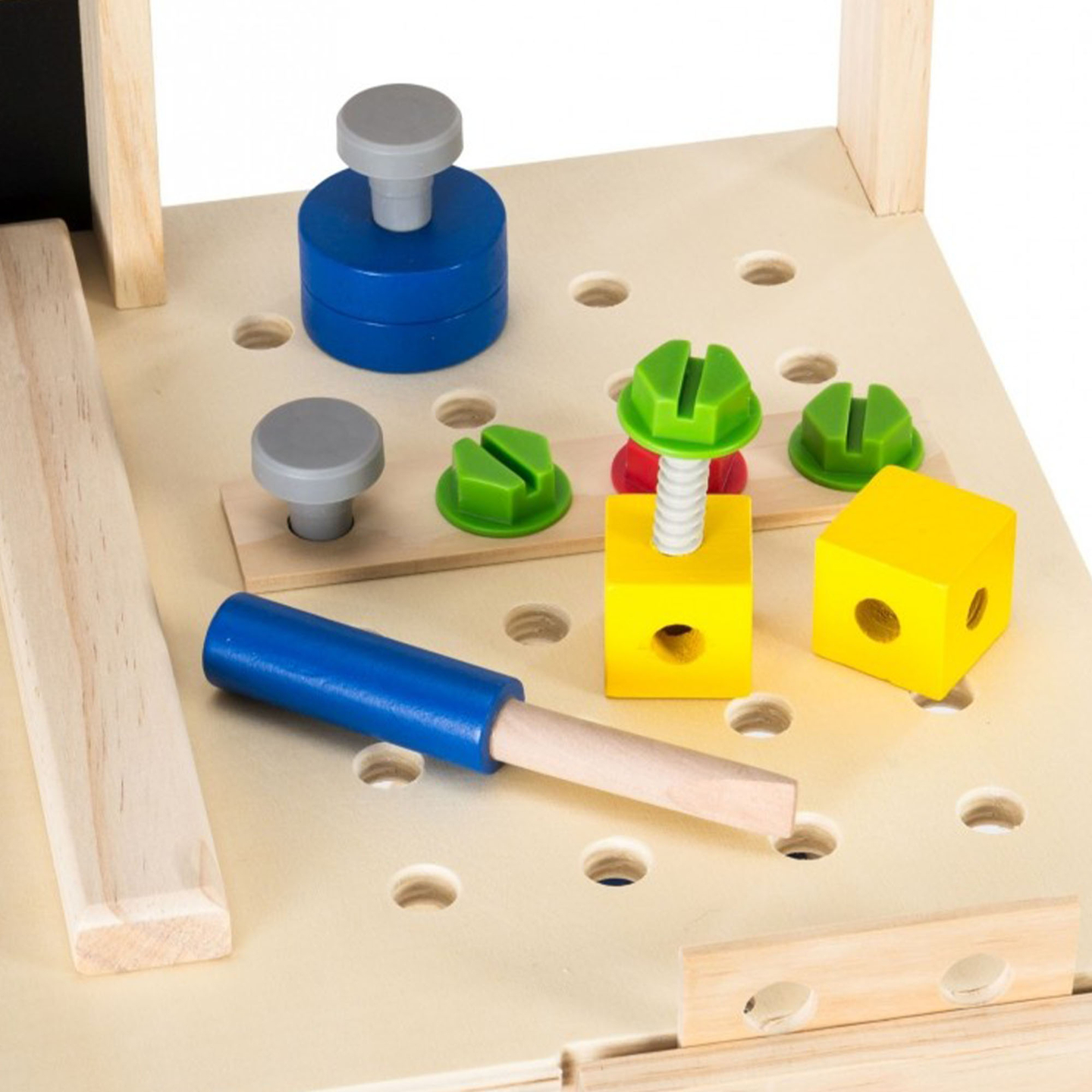 Set de bricolaj din lemn XXL - 75 de piese