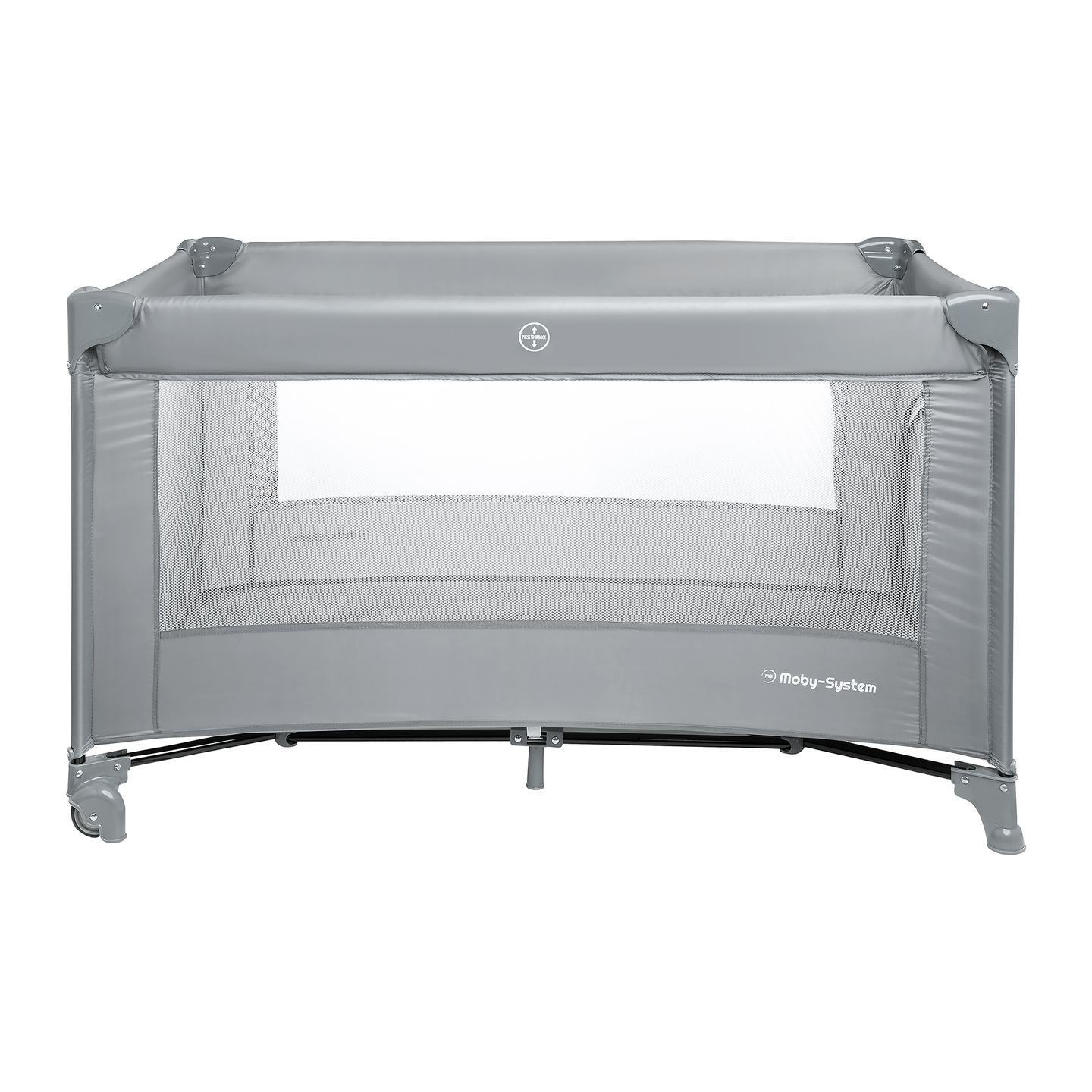 Pătuț de călătorie Happy Traveller BASIC - gri