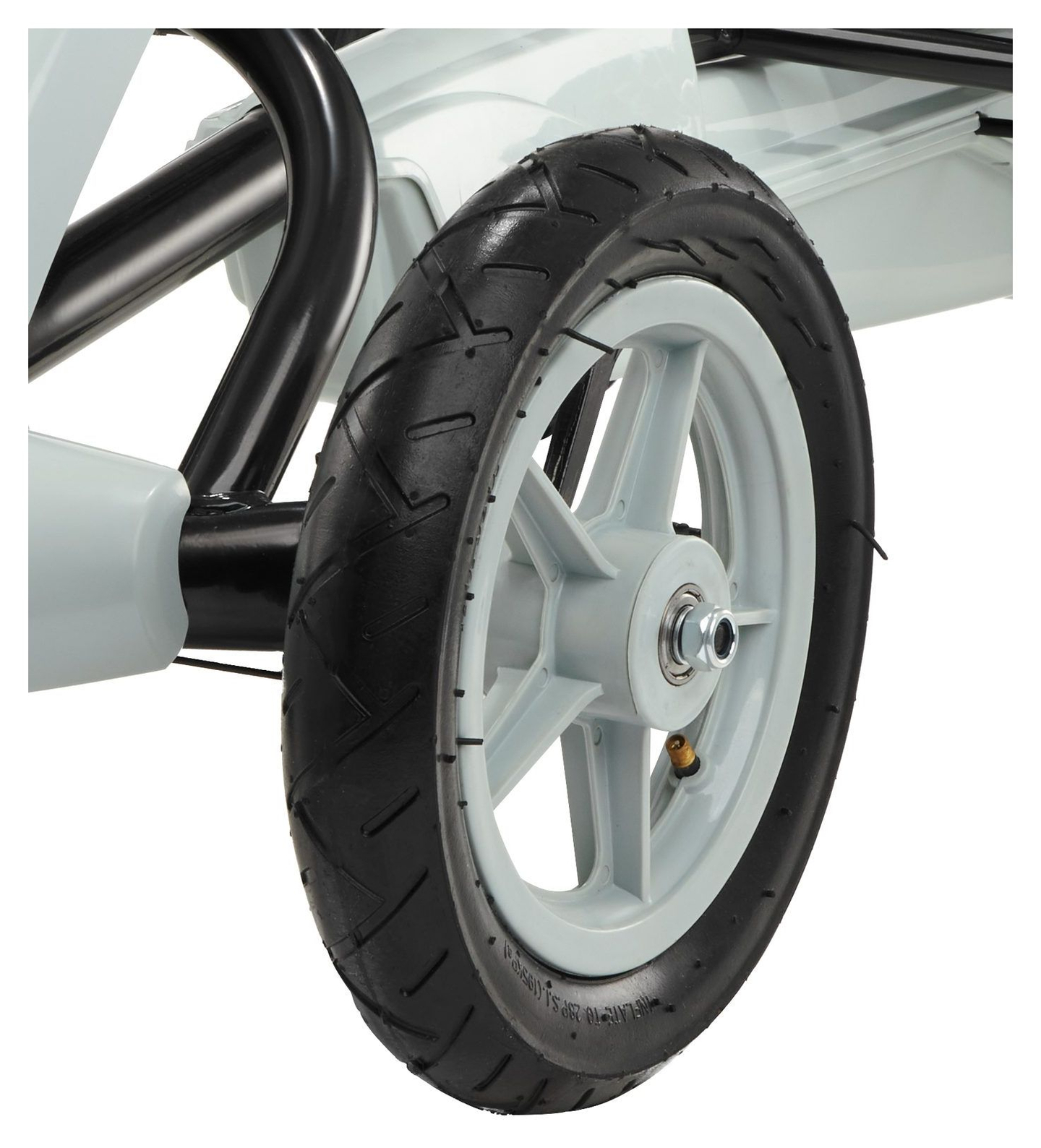 EVOQUE kart cu pedale pentru copii de 5-8 ani - gri