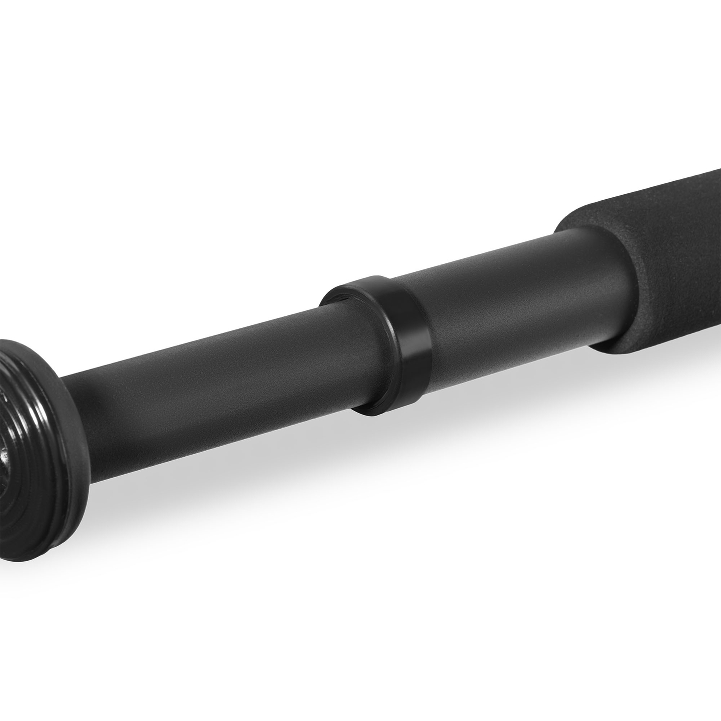 Bară de tracțiuni reglabilă HyperMotion 80-130 cm, 150 kg, Neagră