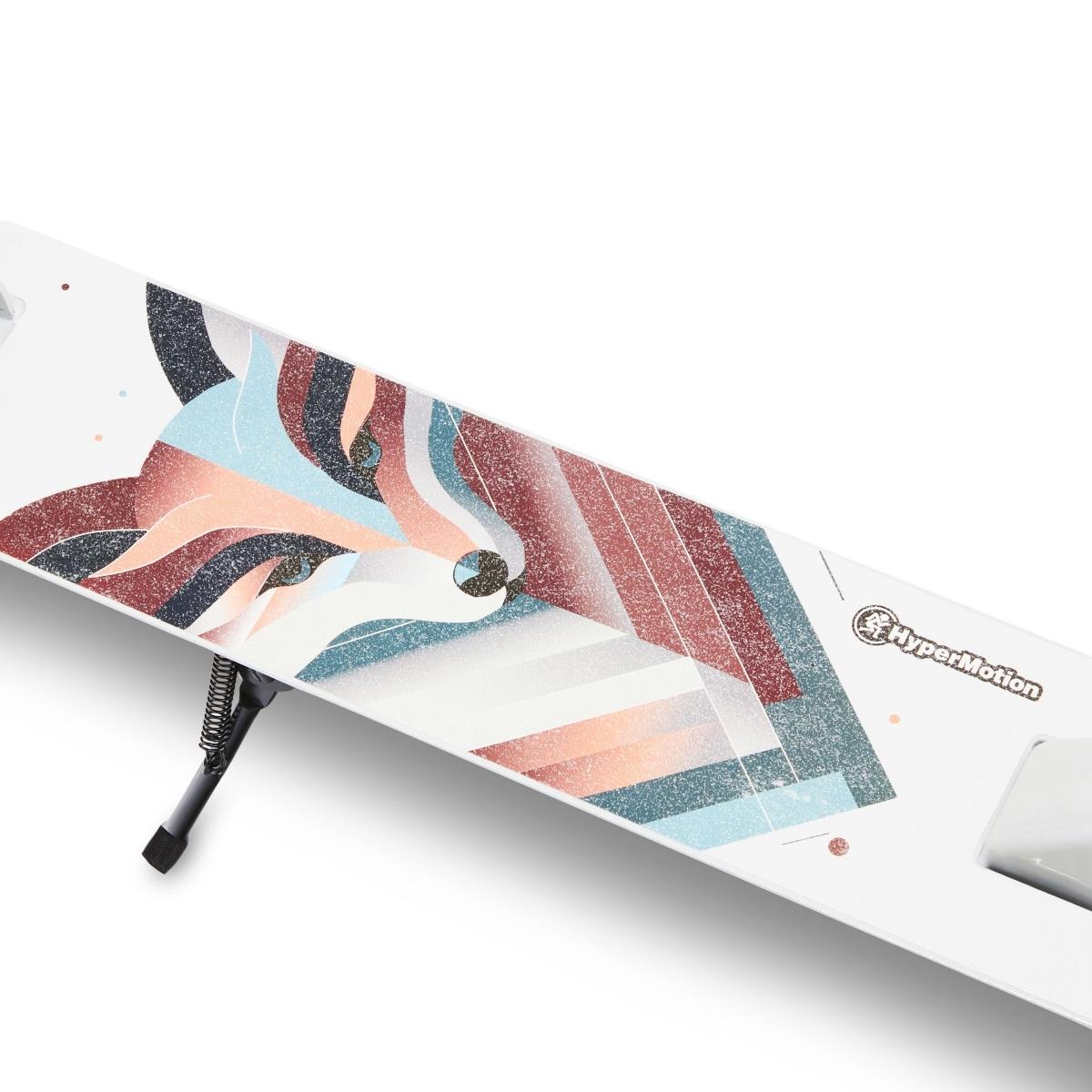 Scuter cu două roți pentru adulți tineri - cu amortizor - Hypermotion CITY SWIFT Winter Fox - 100kg