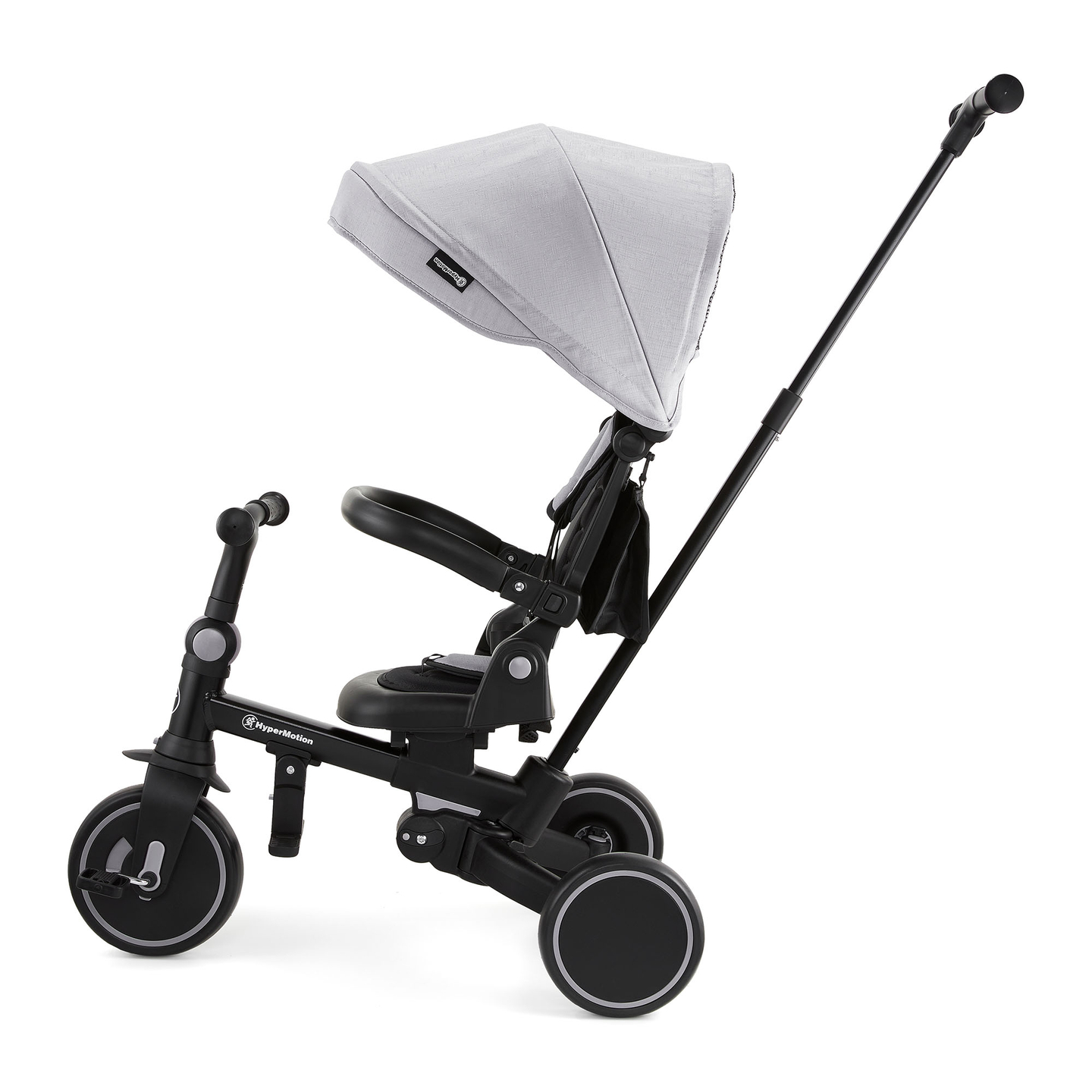 Triciclu multifuncțional 8in1 TOBI FOREST - gri