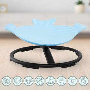 Mini carusel pentru copii Pești - albastru