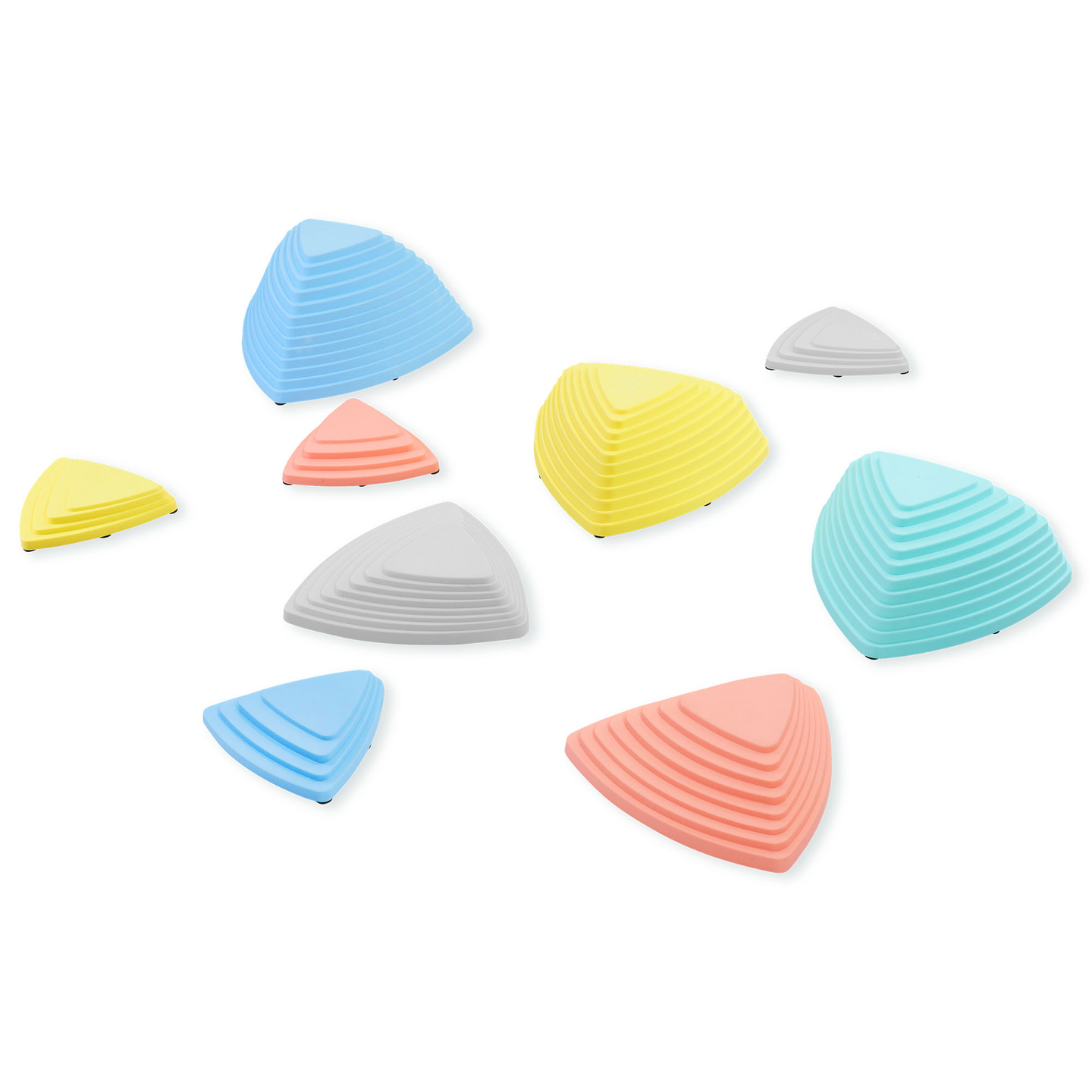 Pietre de echilibrare colorate - 9 bucăți
