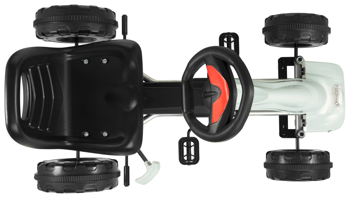 CHESTER kart cu pedale - pentru copii 3-6 ani - gri