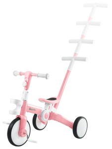 Tobi ROCKET - Tricicletă pentru copii, bicicletă de fond, călăreț - împingător - 5 în 1 de la HyperMotion
