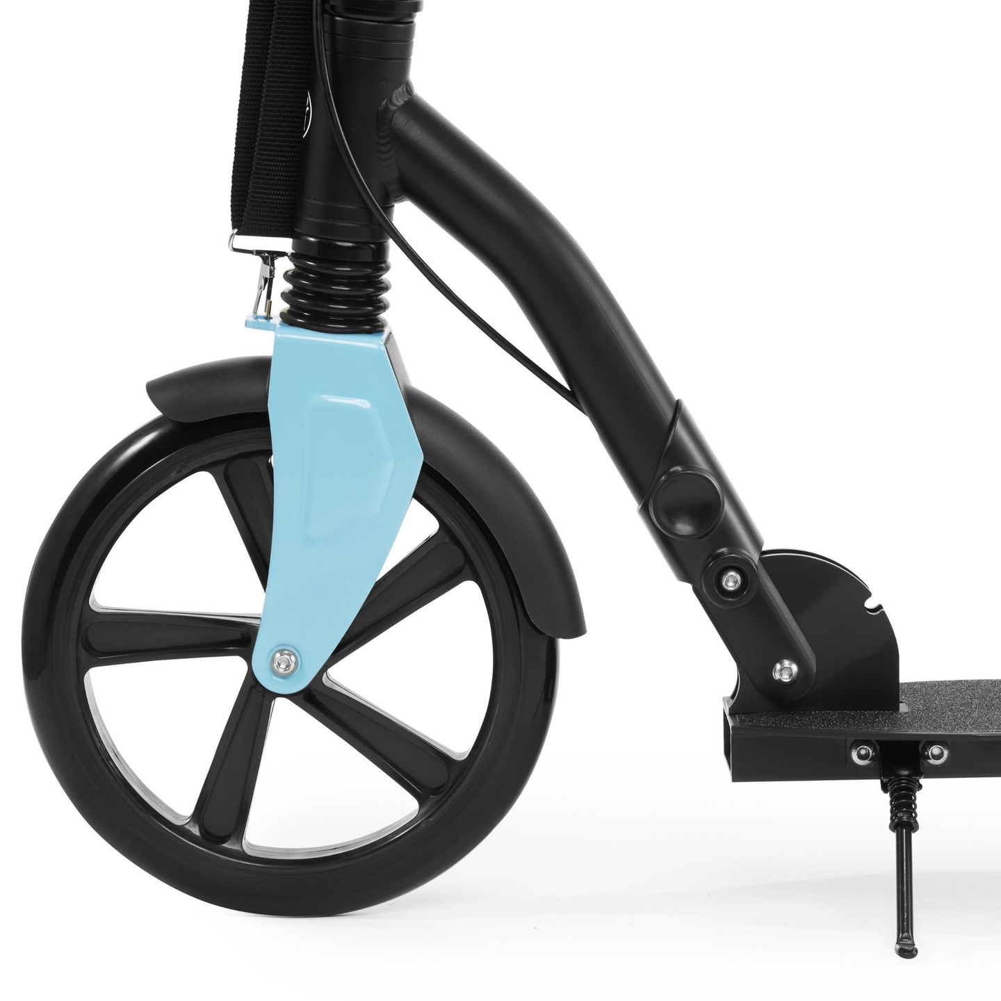 Scuter de oraș cu două roți HONEYBEE Blue HyperMotion 100 kg - aluminiu complet, roți mari de 250 mm