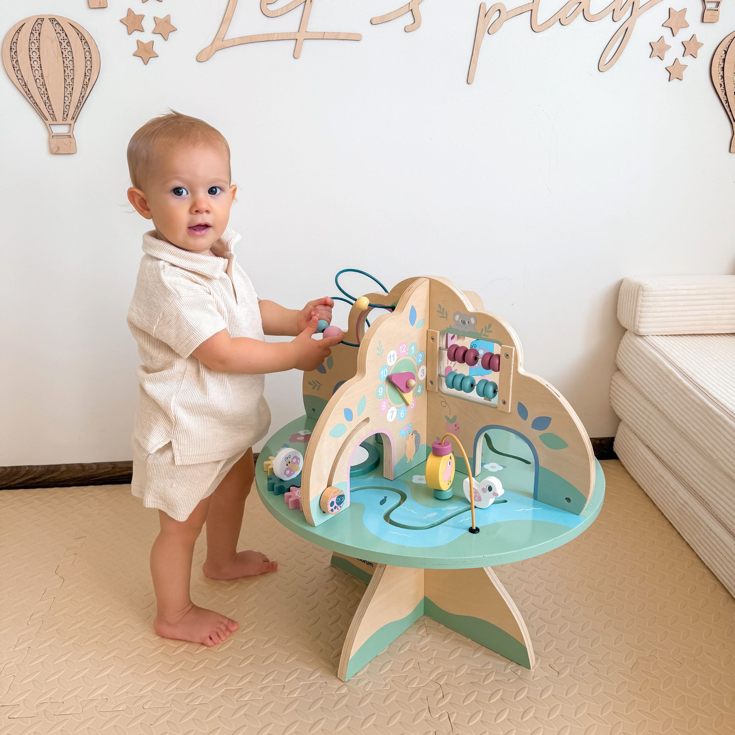 Masă educațională - copac multifuncțional