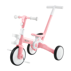 Tobi ROCKET - Tricicletă pentru copii, bicicletă de fond, călăreț - împingător - 5 în 1 de la HyperMotion